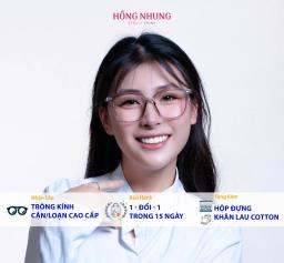 Gọng kính nam nữ thời trang Hàn Quốc dáng vuông dành cho mặt vừa và to M23 1