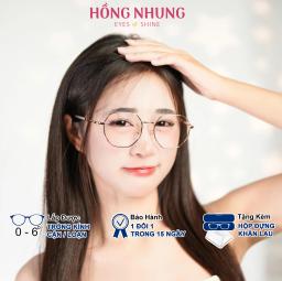 Kính Đổi Màu Gọng Kim Loại Cao Cấp Đa Giác Hợp Mặt Nhỏ & Vừa Mã M34 5