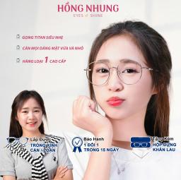 Gọng kính bo tròn chất liệu titan cao cấp, phù hợp mặt vừa và to mã M43 2