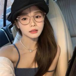 Gọng kính nữ mắt mèo thời trang cao cấp Hàn Quốc chất liệu nhựa kết hợp kim loại M39 6