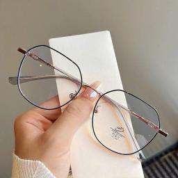 Gọng kính form đa giác to chất liệu titanium cao cấp, phù hợp mặt vừa và to mã M57 5