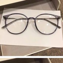 Gọng kính nữ tròn nhỏ dễ đeo phù hợp dáng mặt vừa đến nhỏ chất liệu nhựa kết hợp kim loại M37 1