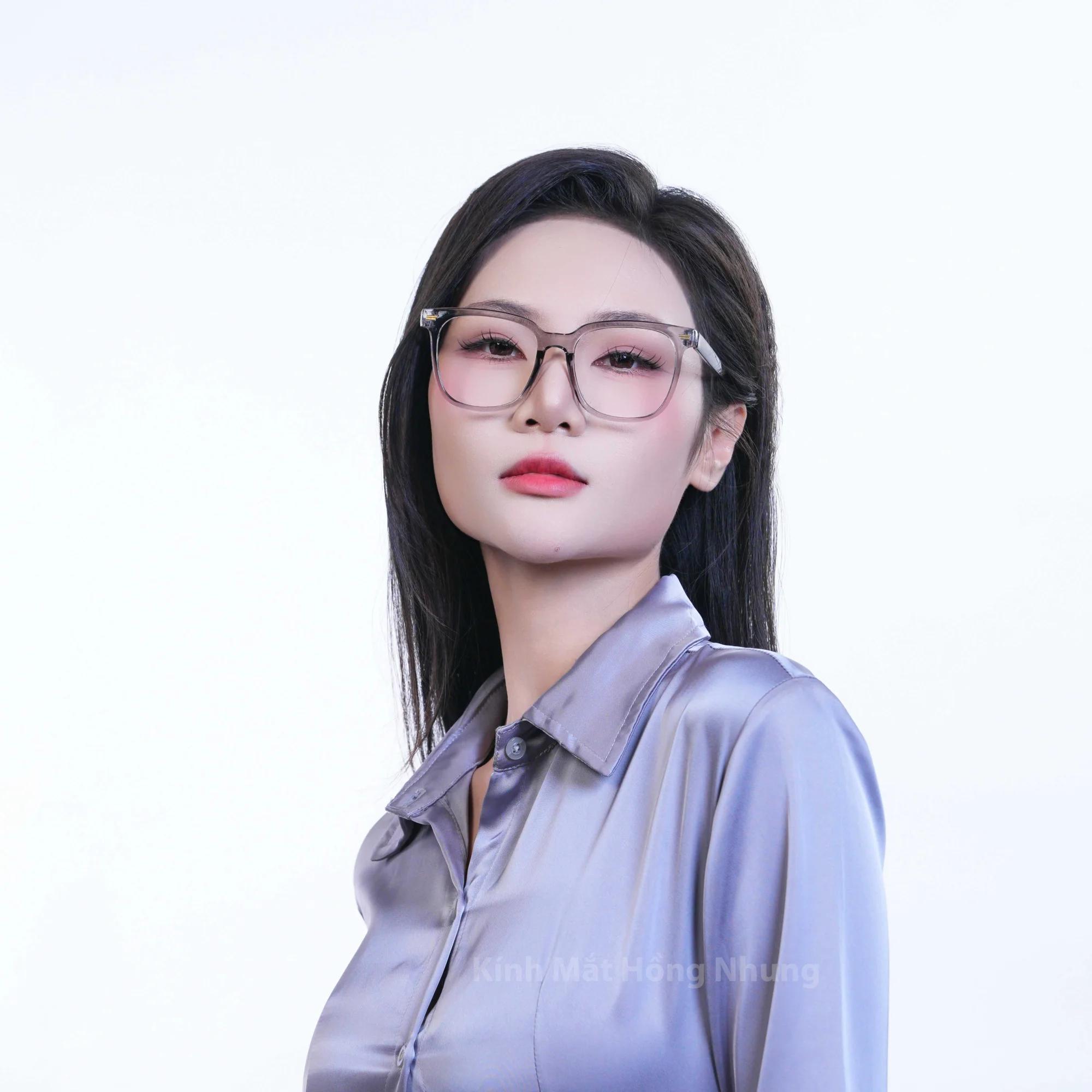 Gọng kính nam nữ thời trang dáng vuông to phù hợp mọi dáng mặt M12