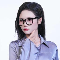 Gọng kính nam nữ thời trang dáng vuông to phù hợp mọi dáng mặt M12 4