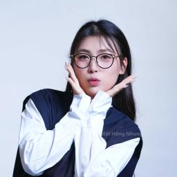 Gọng kính mắt mèo thời trang gọng kim loại siêu nhẹ phù hợp dáng mặt vừa và nhỏ M13 3