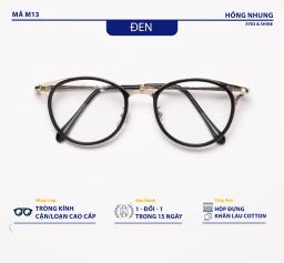 Gọng kính mắt mèo thời trang gọng kim loại siêu nhẹ phù hợp dáng mặt vừa và nhỏ M13 4