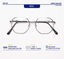 Gọng Kính M4 Đa Giác Gọng Mảnh Vừa Mặt Nhỏ Nhẹ Êm Không Gây Cấn 6