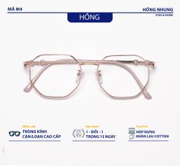 Gọng Kính M4 Đa Giác Gọng Mảnh Vừa Mặt Nhỏ Nhẹ Êm Không Gây Cấn 4