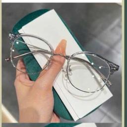 Gọng Kính Nam Form Nửa Viền Chất Liệu Nhựa TR90 Phối Titanium, Thời Trang M73 2