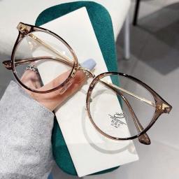 Gọng Kính Form Oval Chất Liệu Nhựa TR90 Cao Cấp Phối Titanium M79 6