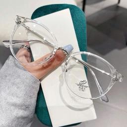 Gọng Kính Form Oval Chất Liệu Nhựa TR90 Cao Cấp Phối Titanium M79 3