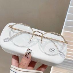 Gọng Kính Lục Giác Chất Liệu Nhựa Phối Kim Loại M75 4