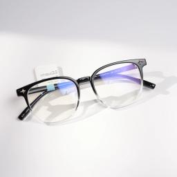 Gọng kính vuông nhựa TR85130 nam nữ – Cắt kính cận theo yêu cầu – ảnh 2