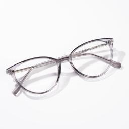 Gọng kính nữ TR30327 mắt mèo trong suốt thanh lịch siêu nhẹ 3