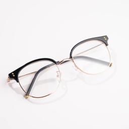 Gọng kính MS073 dáng Browline Oval thanh lịch | Kính Mắt MITOO 1