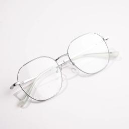 Gọng kính kim loại M90071 dáng đa giác Hàn Quốc siêu nhẹ | Kính Mắt MITOO 5