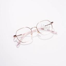 Gọng Kính Kim Loại 69053 Form Đa Giác Vát Cạnh Thanh Lịch | Kính Mắt MITOO 5