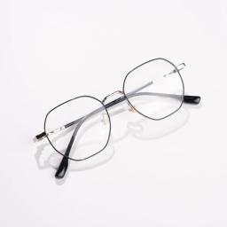 Gọng Kính Kim Loại 69053 Form Đa Giác Vát Cạnh Thanh Lịch | Kính Mắt MITOO 1