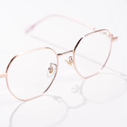 Gọng Kính Kim Loại 69053 Form Đa Giác Vát Cạnh Thanh Lịch | Kính Mắt MITOO 4