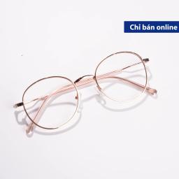 Gọng kính Titanium MS005 dáng oval nobita siêu nhẹ | Kính Mắt MITOO 6