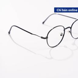 Gọng kính Titanium MS005 dáng oval nobita siêu nhẹ | Kính Mắt MITOO 2