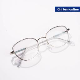 Gọng Kính Kim Loại MS065 Mắt Mèo Cánh Bướm Kim Tuyến | Kính Mắt MITOO 1