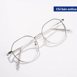 Gọng Kính Kim Loại MS0017 Dáng Lục Giác Bo Tròn | Kính Mắt MITOO 3