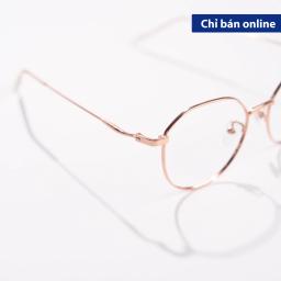 Gọng Kính Kim Loại MS0017 Dáng Lục Giác Bo Tròn | Kính Mắt MITOO 4