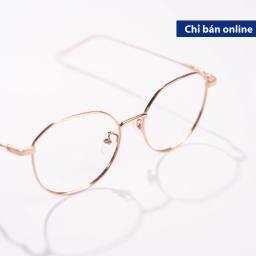 Gọng Kính Kim Loại MS0017 Dáng Lục Giác Bo Tròn | Kính Mắt MITOO 2