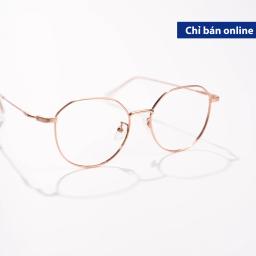 Gọng Kính Kim Loại MS0017 Dáng Lục Giác Bo Tròn | Kính Mắt MITOO 7