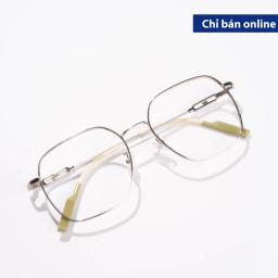 Gọng Kính Kim Loại MS0035 Vuông Bo Góc Càng Phối Màu | Kính Mắt MITOO 1