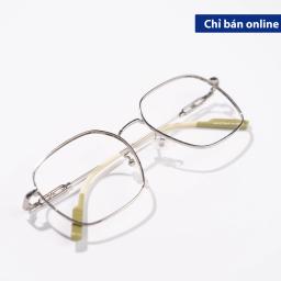 Gọng Kính Kim Loại MS0035 Vuông Bo Góc Càng Phối Màu | Kính Mắt MITOO 2