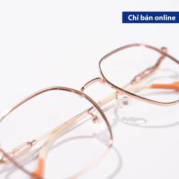 Gọng Kính Kim Loại MS0035 Vuông Bo Góc Càng Phối Màu | Kính Mắt MITOO 4