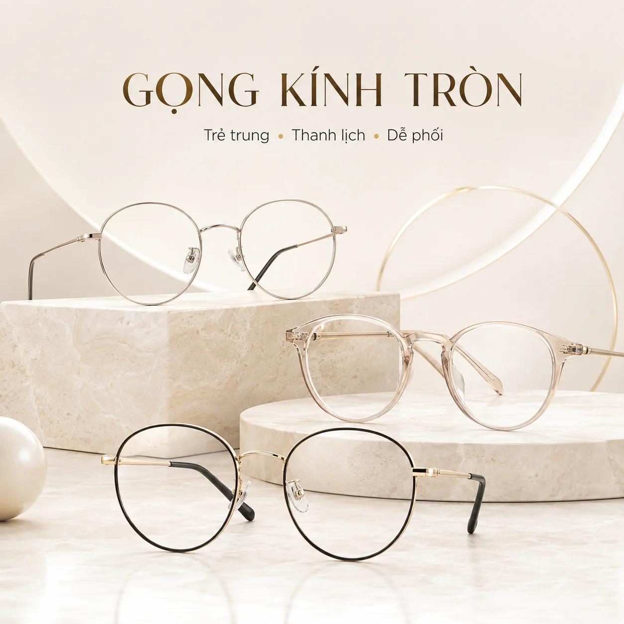 Gọng Kính Tròn