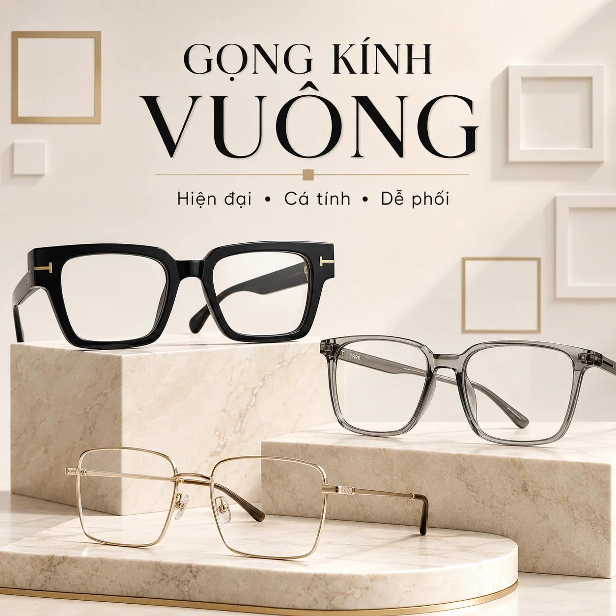 Gọng Kính Vuông
