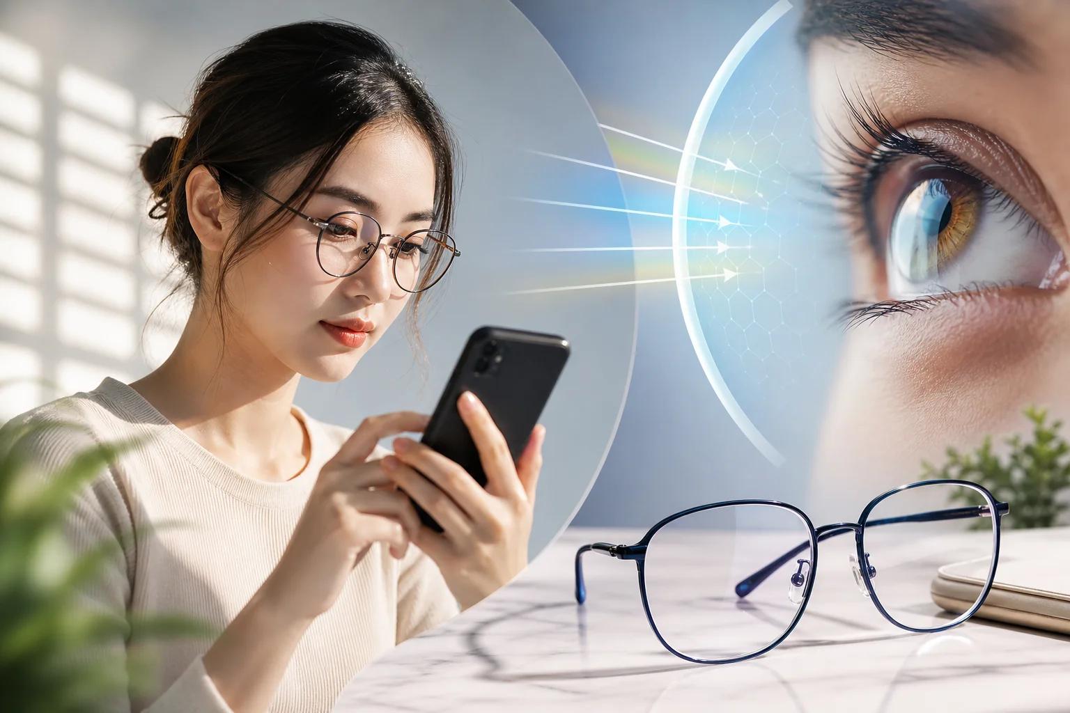 Có Nên Đeo Kính Cận Khi Dùng Điện Thoại? Góc Nhìn Đúng Cho Mắt Và Gọng Kính Phù Hợp