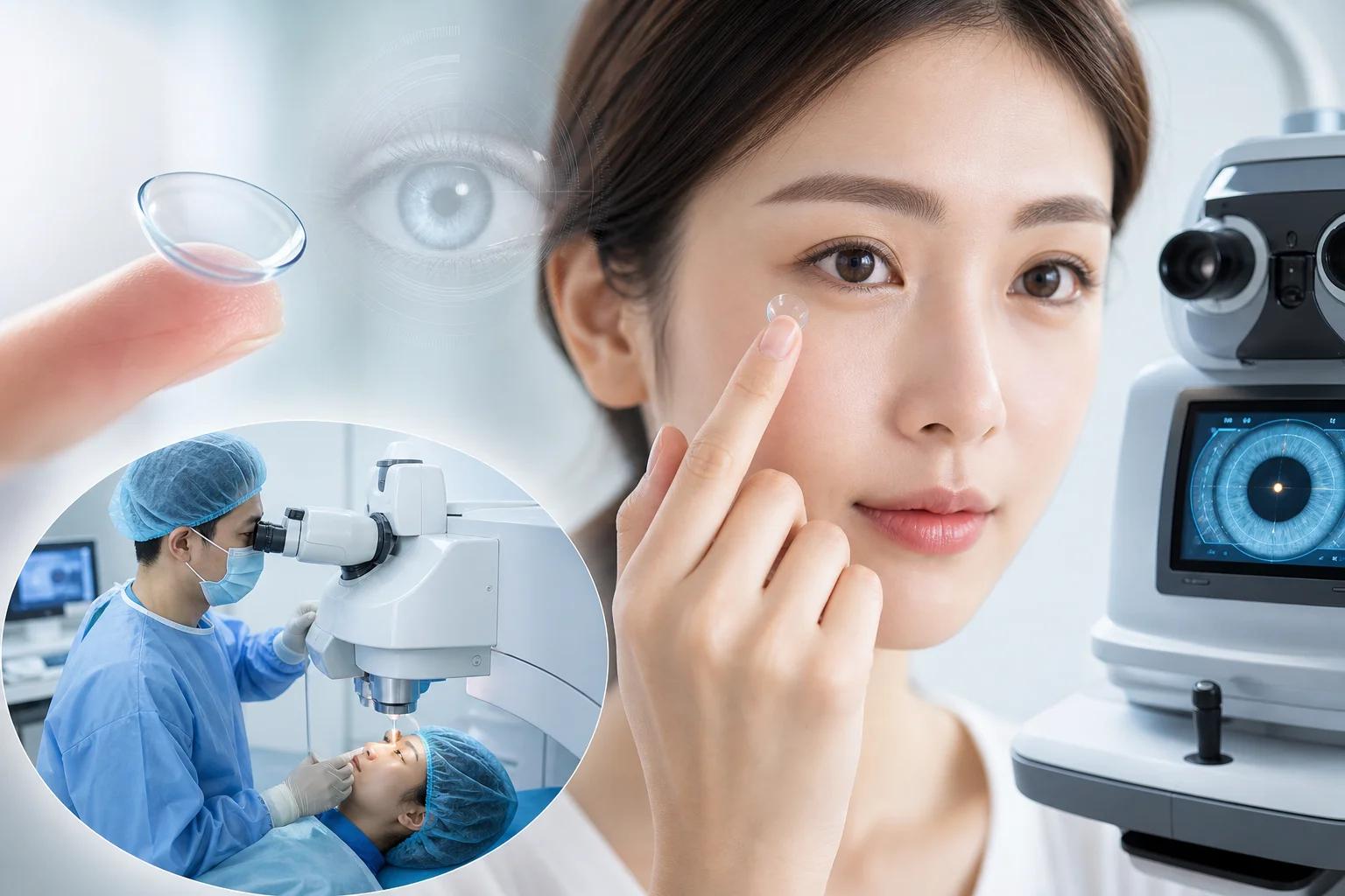 Đeo Kính Áp Tròng Có Mổ Mắt Được Không? Giải Đáp Đúng Và An Toàn