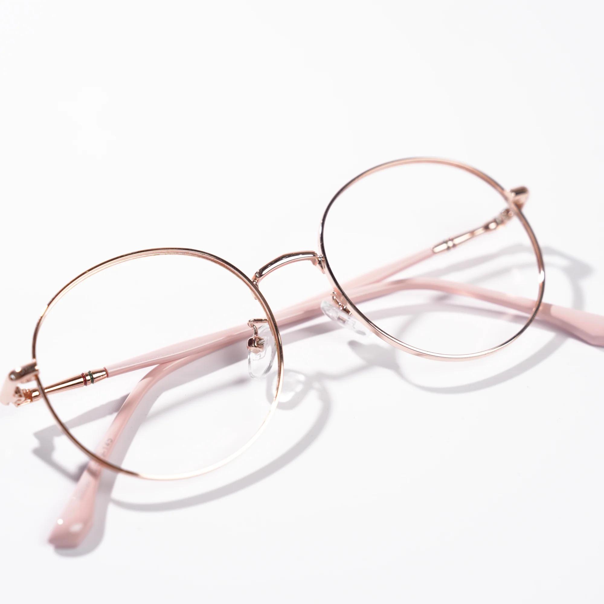 Gọng kính thời trang nữ Model 30038 dáng tròn Oversize
