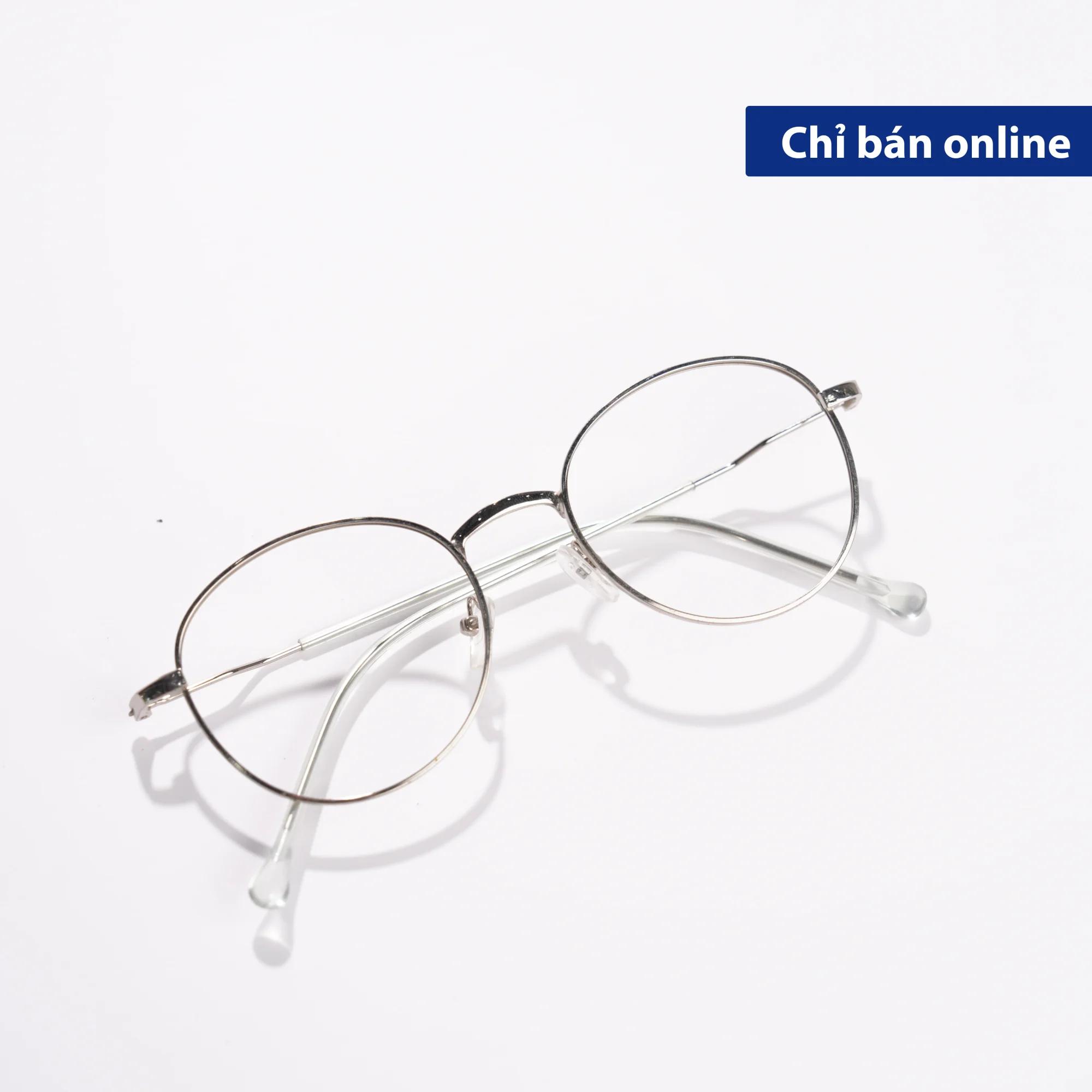 Gọng kính Titanium MS005 dáng oval nobita siêu nhẹ | Kính Mắt MITOO