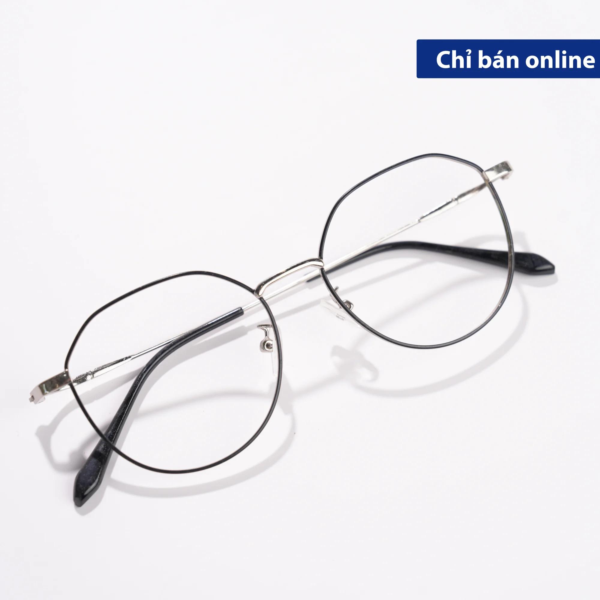 Gọng Kính Kim Loại MS0017 Dáng Lục Giác Bo Tròn | Kính Mắt MITOO
