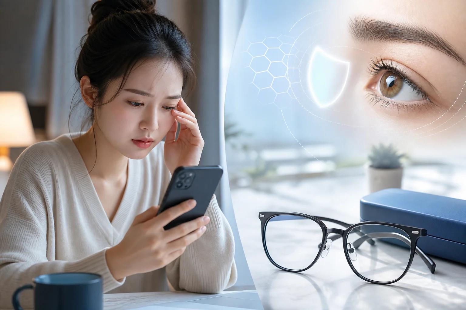 Có Nên Đeo Kính Khi Dùng Điện Thoại? Cách Bảo Vệ Mắt Đúng Chuẩn