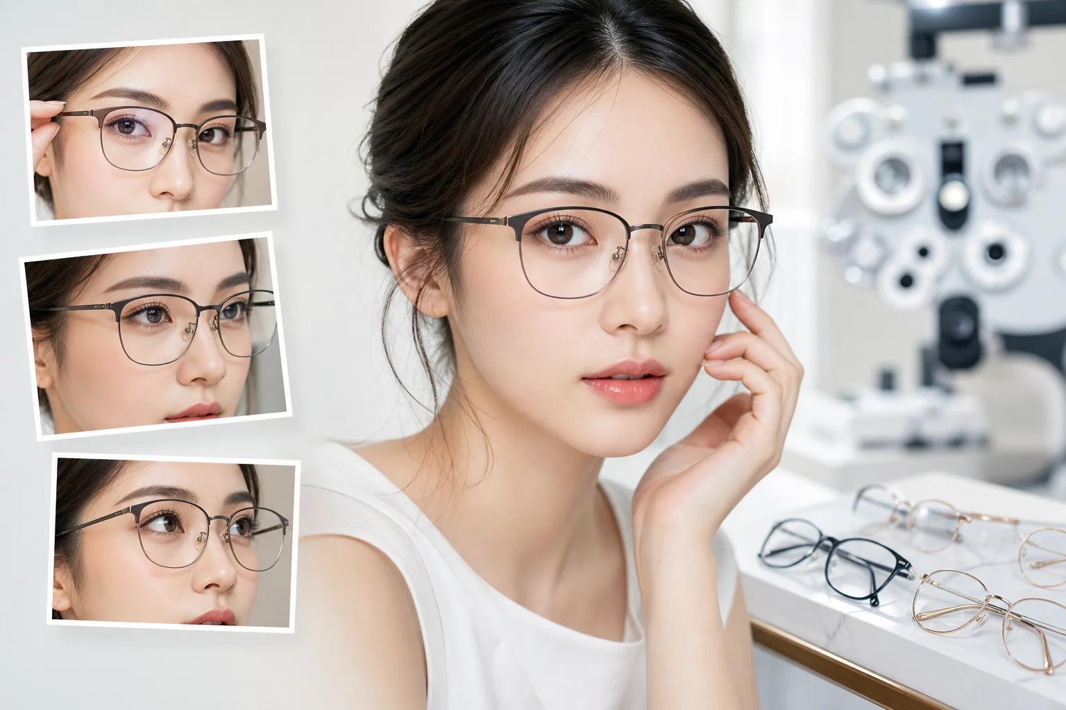Đeo kính có làm mắt nhỏ lại không? Giải đáp đúng và cách chọn kính đẹp