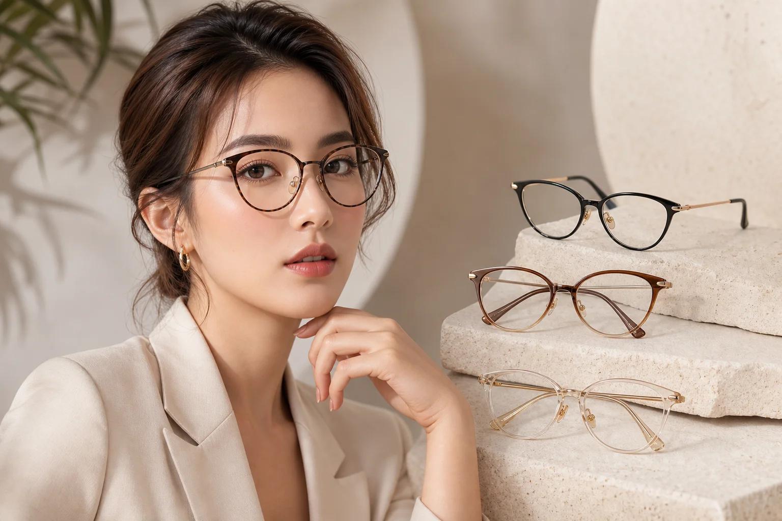 Kính Mắt Mèo Bản Nhỏ: Bí Quyết Chọn Gọng Kính Thanh Lịch, Thời Thượng