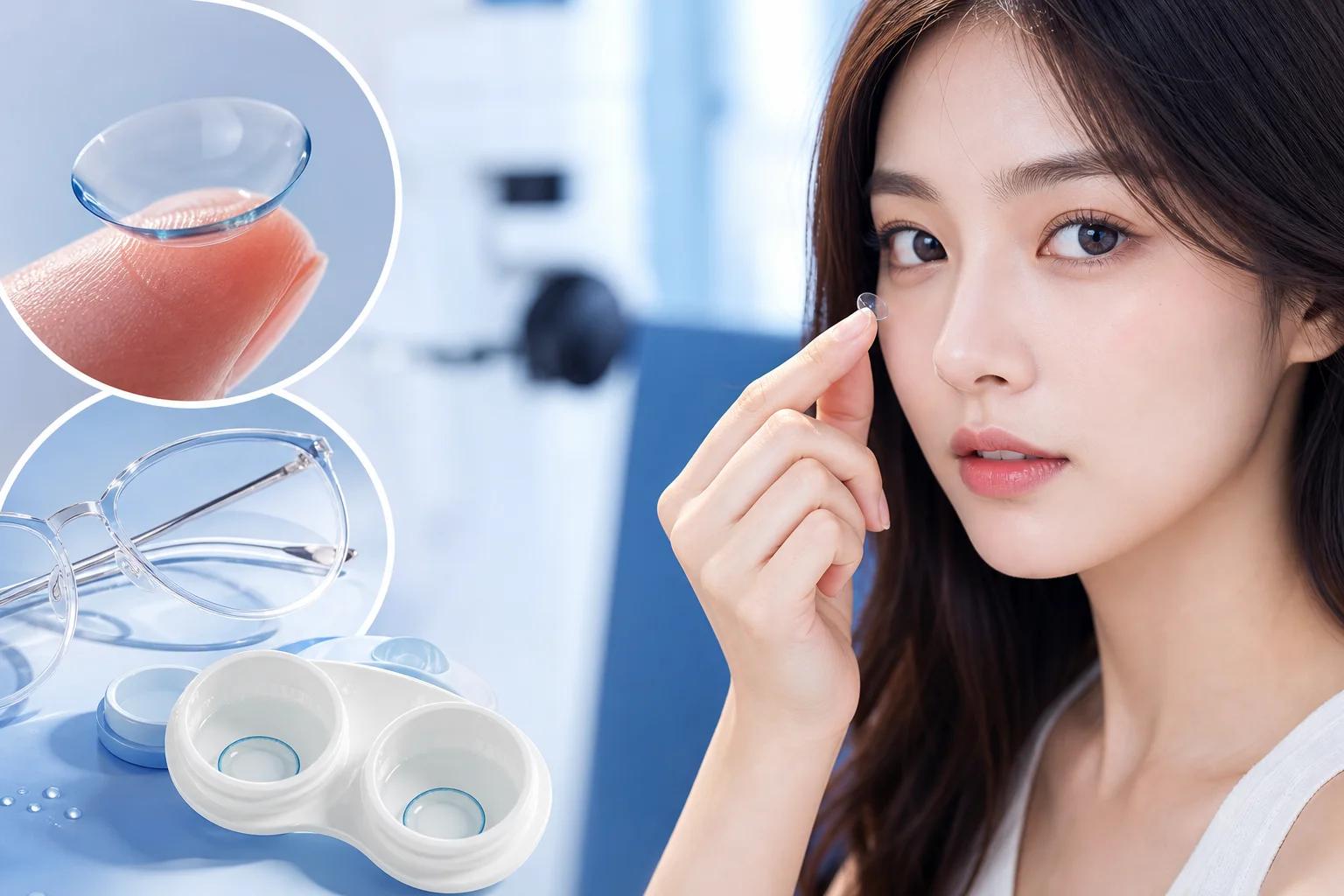 Cận 10 độ có đeo kính áp tròng được không? Gợi ý chọn kính an toàn và thời trang