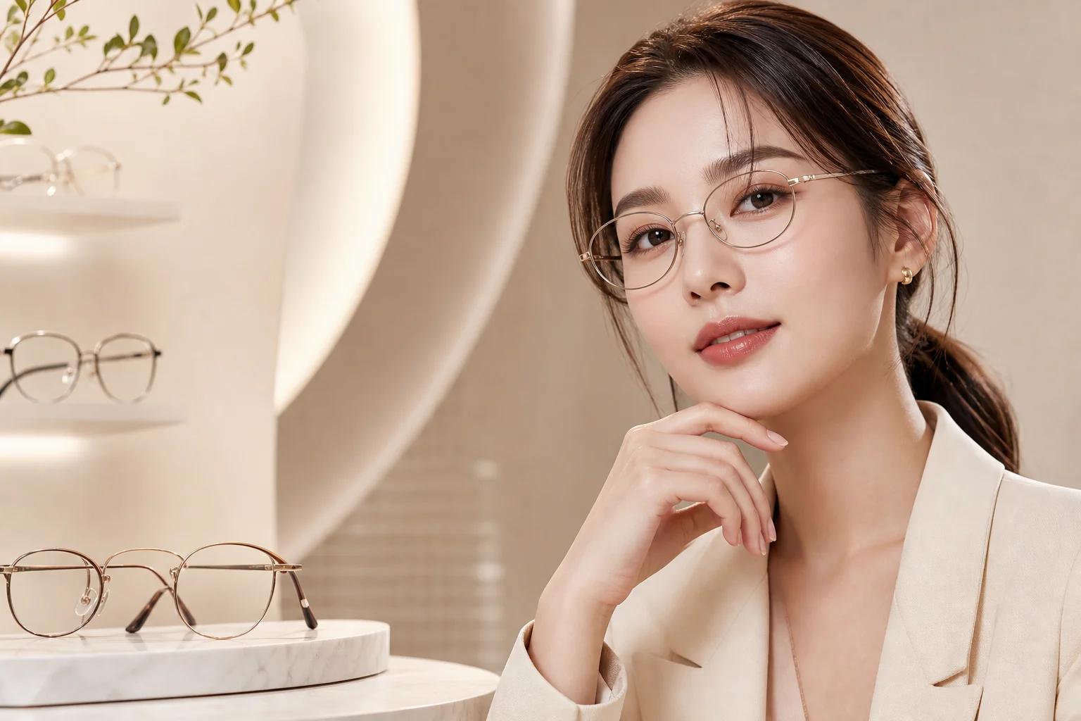 Gọng kính hình bầu dục: Bí quyết chọn chuẩn gu