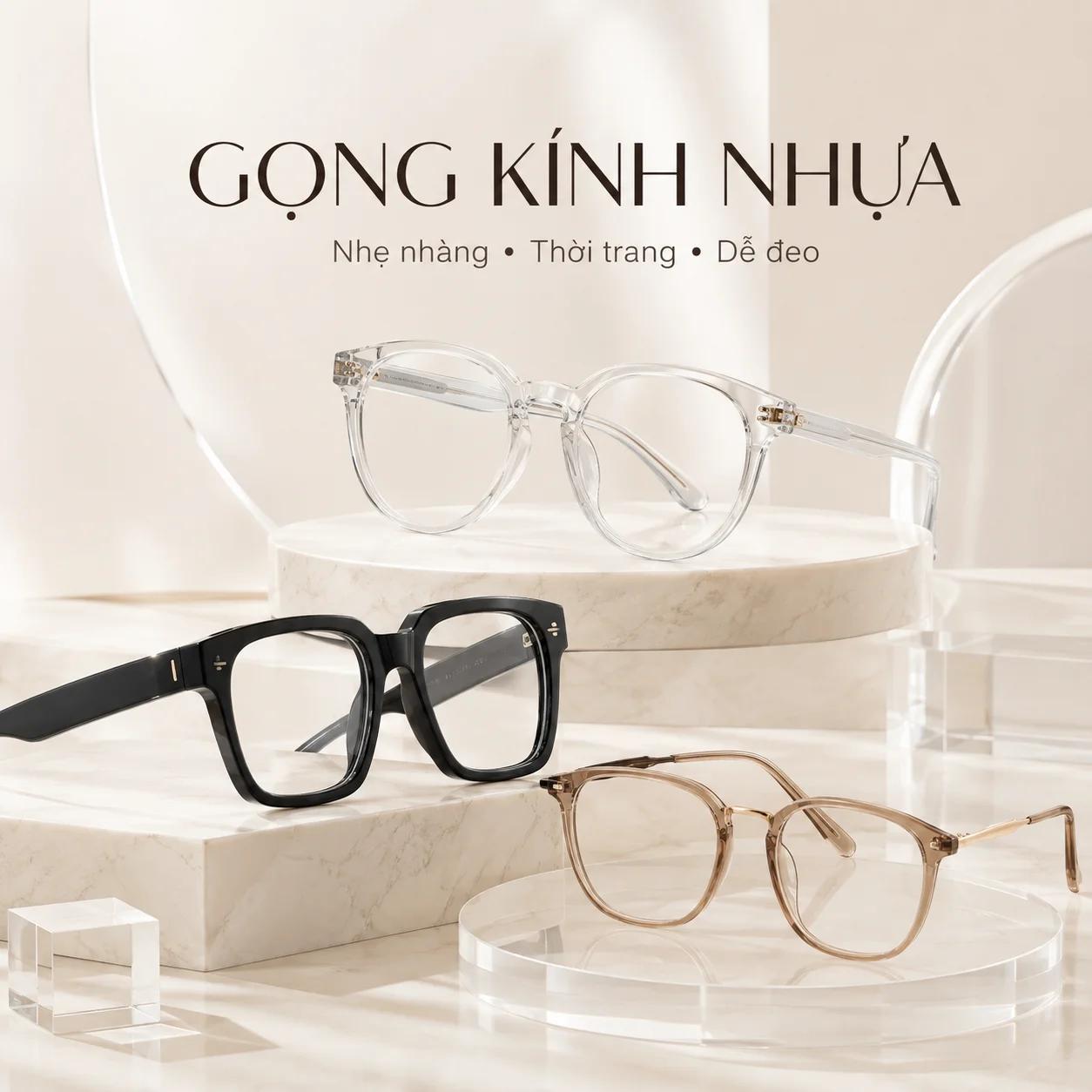 Gọng Kính Nhựa