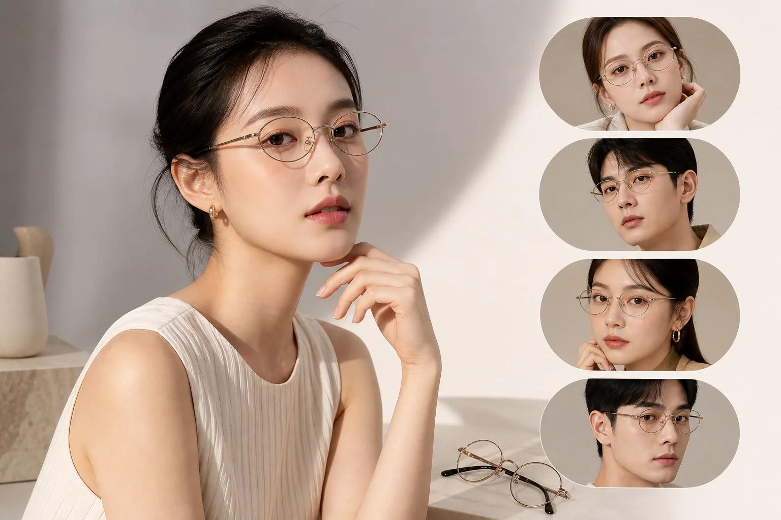 Mắt kính gọng bầu dục oval: Chọn chuẩn gu cho mọi khuôn mặt