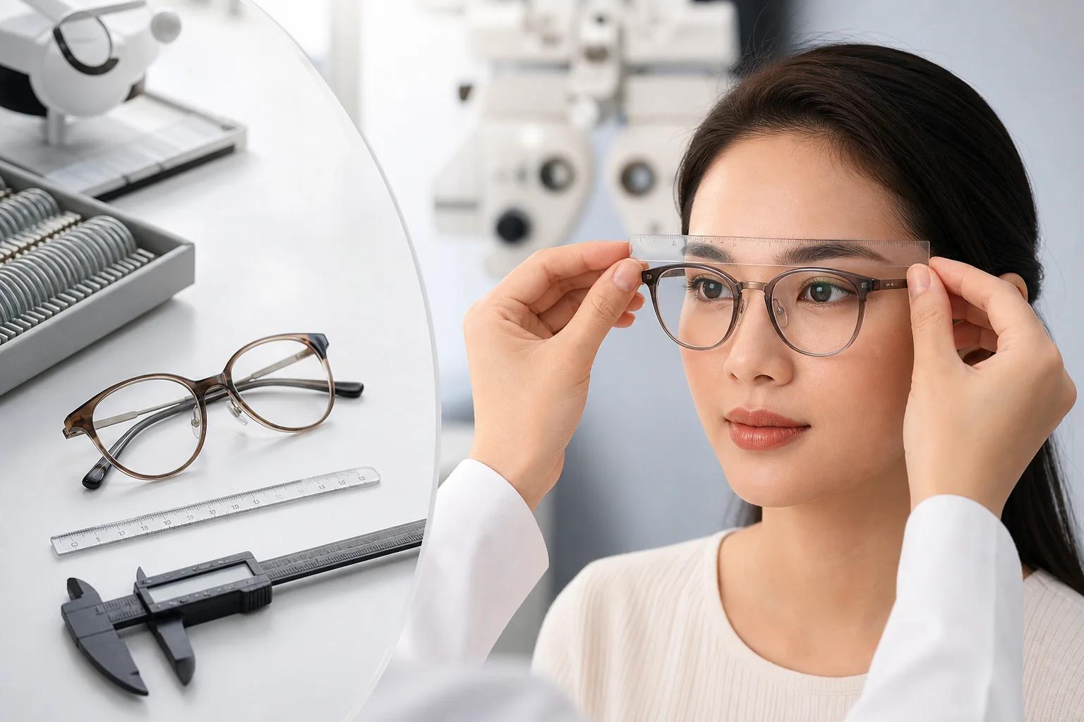Cách đo và chọn kích thước gọng kính vừa mặt, đeo thoải mái tại MITOO
