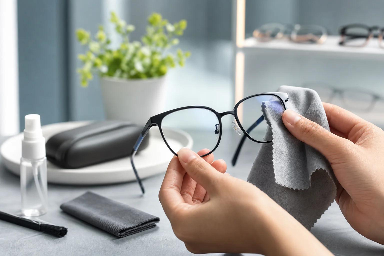 Cách Vệ Sinh Kính Cận Đúng Cách: Lau Sao Cho Sạch Mà Không Xước