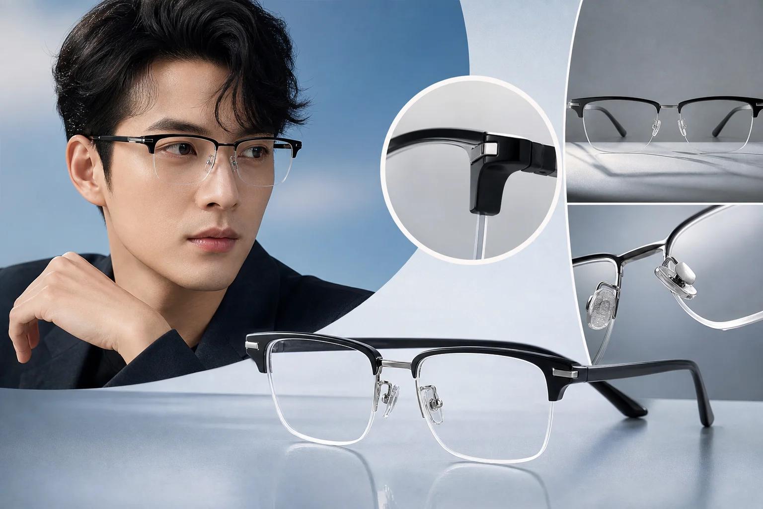 Gọng Kính Nửa Viền Là Gì? Ưu Nhược Điểm Và Cách Chọn
